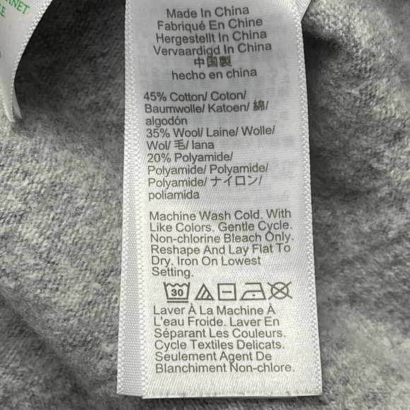 J.Crew Sweater Womens 3X Teddie Wool Crewneck Minimalist Quiet Luxury Preppy - Picture 4 of 8